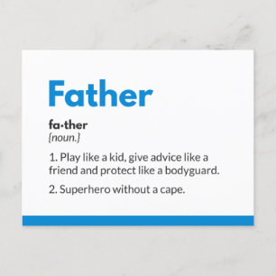 Tarjetas del día del padre superhéroe Superdad