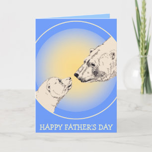 Tarjetas del día del padre Tarjeta de felicitación