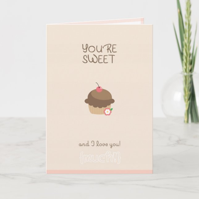 Tarjetas del el día de San Valentín: Usted es tan (Anverso)