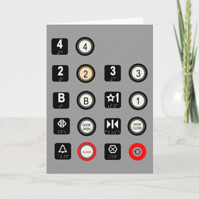 Tarjetas del elevador (Anverso)