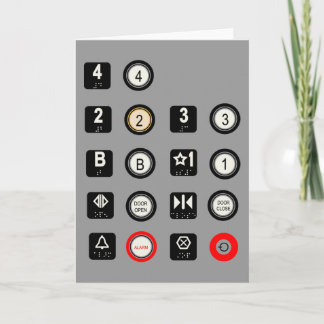 Tarjetas del elevador