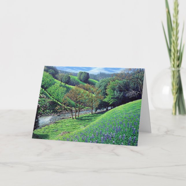 Tarjetas del esplendor de la primavera (Anverso)