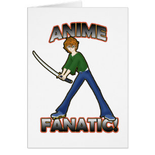 Tarjetas del fanático del animado