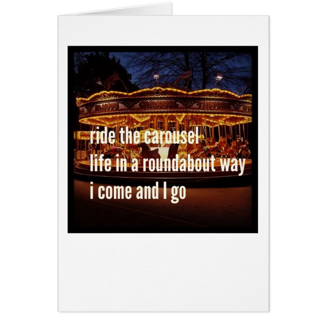 Tarjetas del Haiku - le dejé solo (Frente)