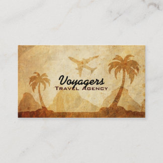 Tarjetas del negocio de representación del viaje