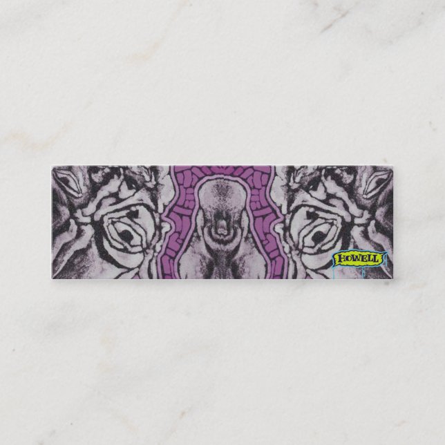 Tarjetas del perfil de Andy Howell (Anverso)