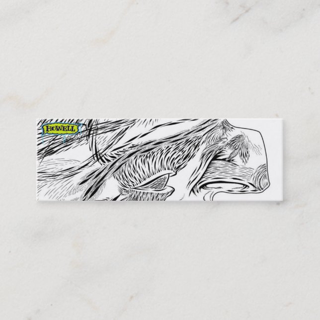 Tarjetas del perfil de Andy Howell (Anverso)