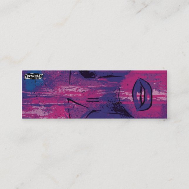 Tarjetas del perfil de Andy Howell (Anverso)