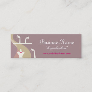 Tarjetas del perfil de la exhibición de la joyer