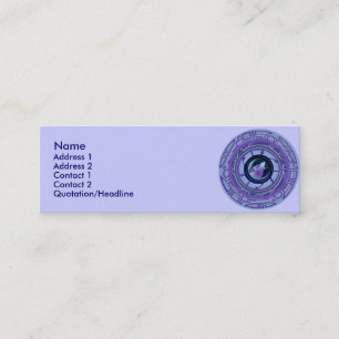 Tarjetas del perfil de la noche de Inez