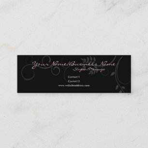 Tarjetas del perfil de las vides de Barely There