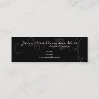 Tarjetas del perfil de las vides de Barely There