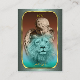 Tarjetas del perfil de Tarot - fuerza