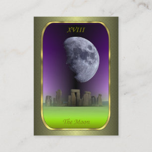 Tarjetas del perfil de Tarot - la luna