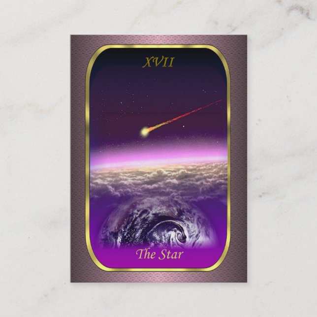Tarjetas del perfil de Tarot - la tarjeta de la (Anverso)