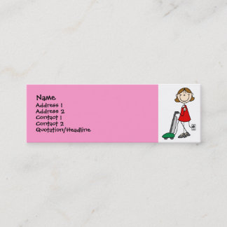 Tarjetas del perfil de Vacumming de la mamá