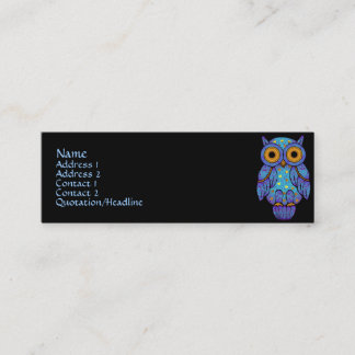 Tarjetas del perfil del búho de H00t