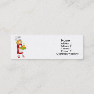 Tarjetas del perfil del cocinero 1