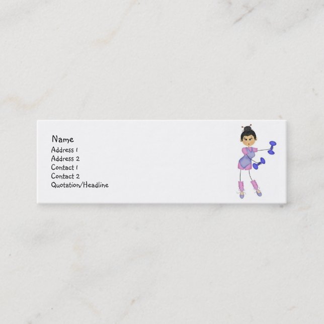 Tarjetas del perfil del ejercicio (Anverso)
