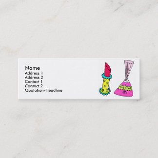 Tarjetas del perfil del lápiz labial y del esmalte