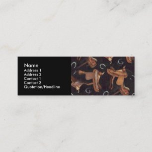 Tarjetas del perfil personal de las sillas de