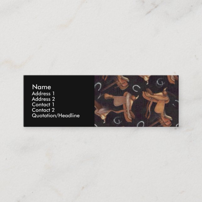 Tarjetas del perfil personal de las sillas de (Anverso)