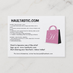 Tarjetas del promo de Haultastic