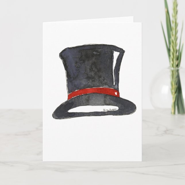 Tarjetas del sombrero de copa (Anverso)