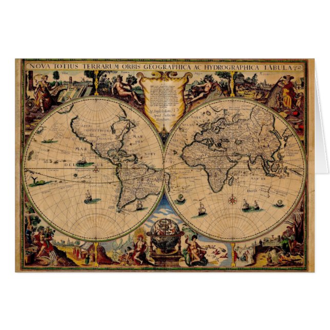 Tarjetas del Viejo Mundo (Anverso (Horizontal))