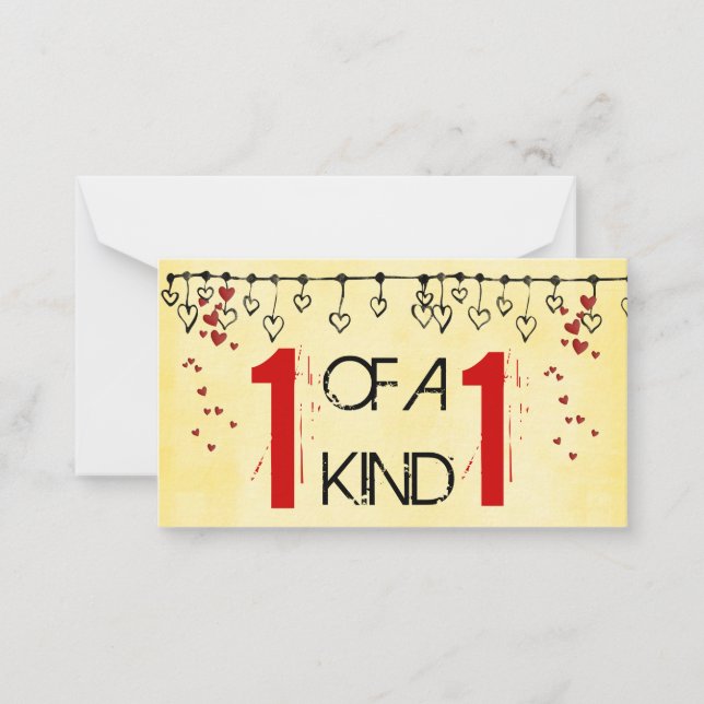 Tarjetas día de San Valentín para entregar a los n (Anverso)