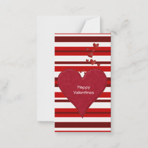 Tarjetas día de San Valentín para entregar a los n