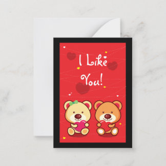 Tarjetas día de San Valentín para entregar a los n