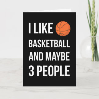 Tarjetas Divertidas de Baloncesto Nieto Sobrino At