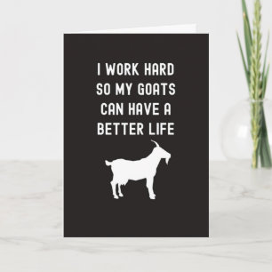 Tarjetas Divertidas de Cabra Humor Granja de Anima