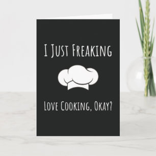 Tarjetas Divertidas de Cocina Humor Chef Gourmet A