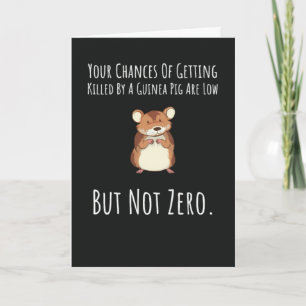 Tarjetas Divertidas de Cuyes Mascotas Humor Animal