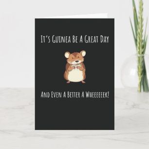 Tarjetas Divertidas de Cuyes Wheek Cuyes Mascotas 