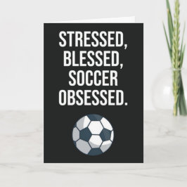 Tarjetas Divertidas de Fútbol Bonito para Niños De