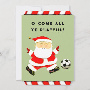 tarjetas divertidas de fútbol para las fiestas