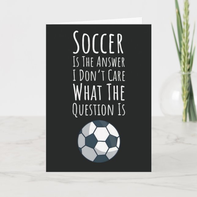 Tarjetas Divertidas de Fútbol Tarjetas de Jugadore (Anverso)