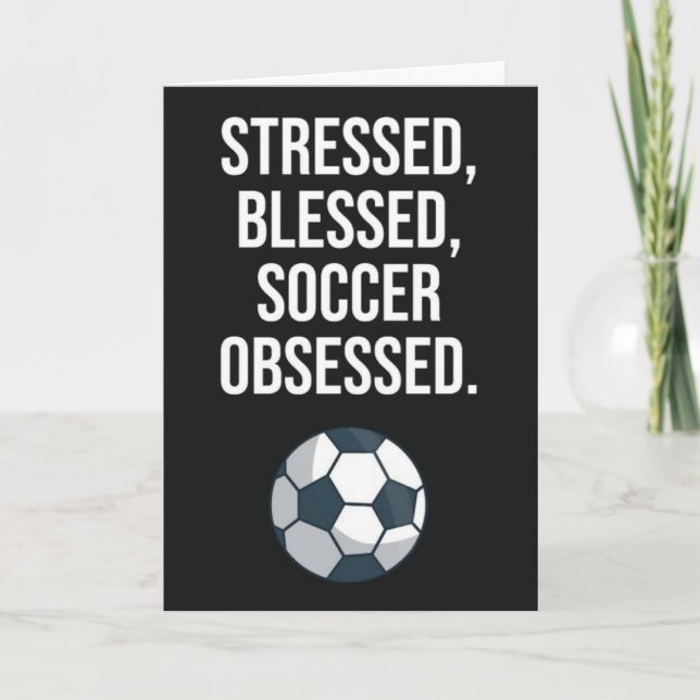 Tarjetas Divertidas de Fútbol Tiernas para Niños D (Anverso)