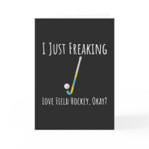 Tarjetas Divertidas de Hockey sobre Césped para Ju