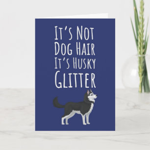 Tarjetas Divertidas de Husky Siberiano Amante de P