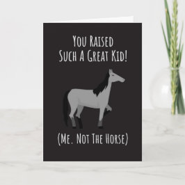 Tarjetas Divertidas de Mamá Caballo para Madre Ecu