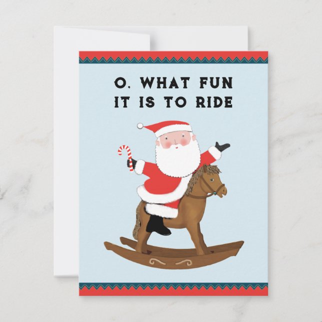 Tarjetas divertidas de Navidad (Anverso)