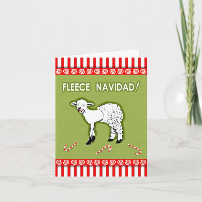 Tarjetas divertidas de Navidad (Anverso)
