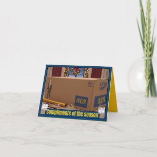 Tarjetas divertidas de Navidad británicas para bri