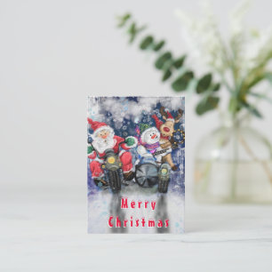 Tarjetas divertidas de Navidad con amigos felices