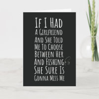 Tarjetas Divertidas de Pesca para Hombres Adolesce