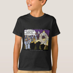 Tarjetas Divertidas de Policías y Donas Camisetas 